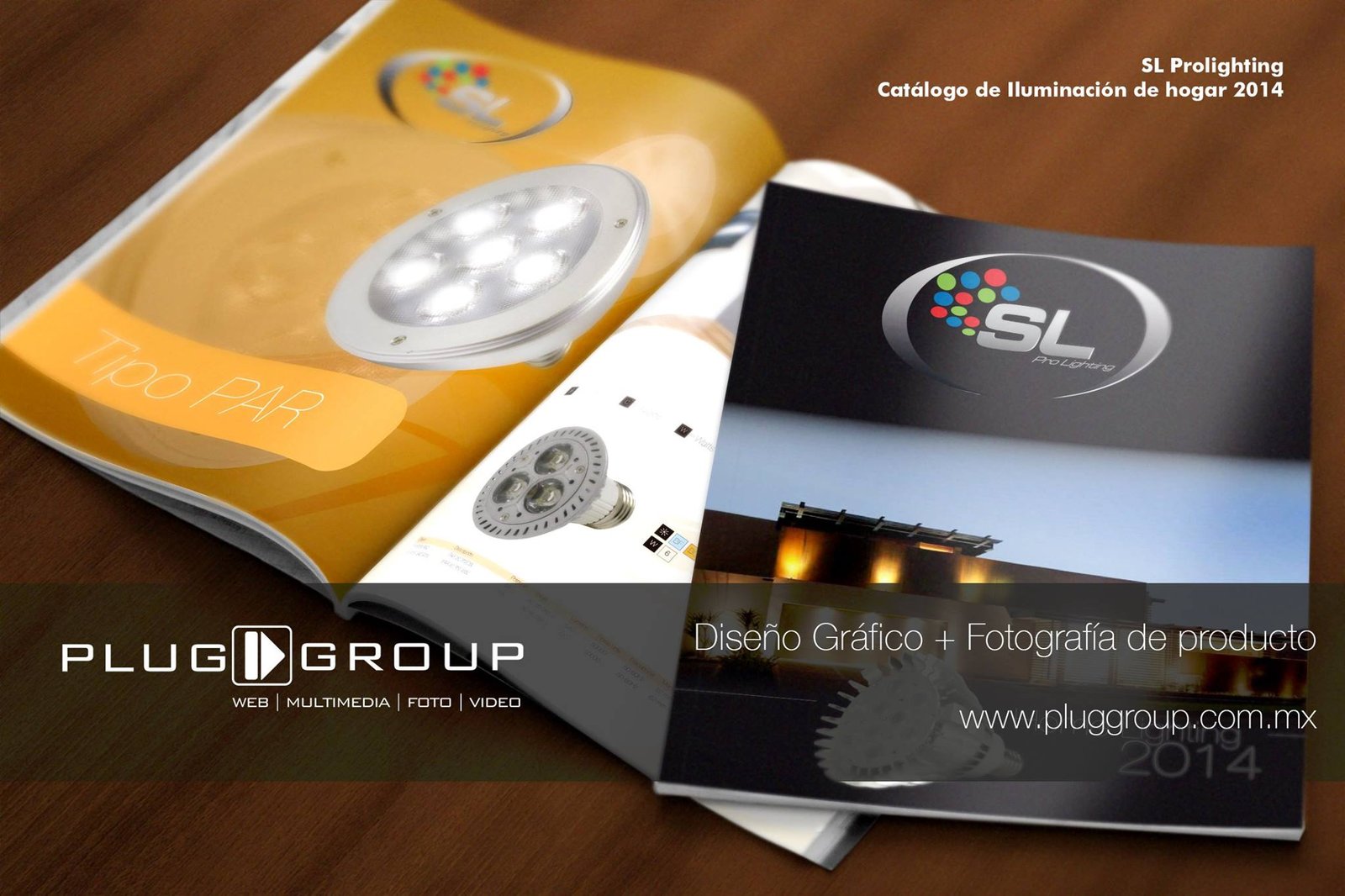 SL Prolighting - Diseño de catálogo